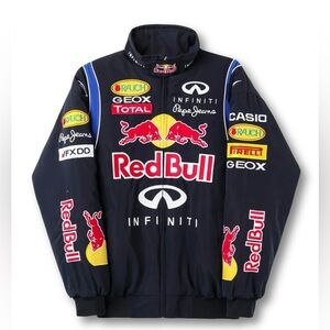 Redline RB Racing Jacket Redbull Infinity Formula One F1 Navy Jacket Size Medium